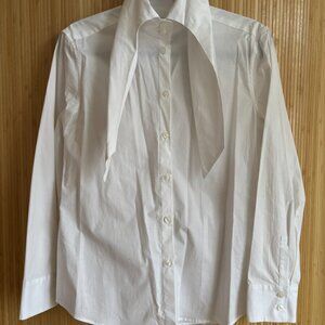 Kallmeyer White Extended Collar Button Down XS
